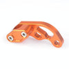 2 PCS Motorcycle Modification Accessories Universal Brake Hose Clamp(Orange)