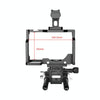 YELANGU C15 YLG0711A Video Camera Cage Stabilizer with Handle & Rail Rod for Nikon Z6 / Z7(Black)
