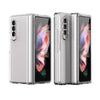 For Samsung Galaxy Z Fold3 5G 360 Full Body Hinge Flip Phone Case(Transparent)