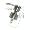 Stainless Steel Pump Head Soap Dispenser Threaded Nozzle