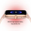 Aluminum Voice Assistant Music Blood Glucose Watch(Black)