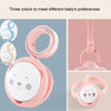 Portable Baby Cartoon Panda Pacifier Chain Soothing Teether Storage Chain(Apricot)