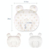 0-1 Year Old Baby Pillow Anti-Head Deflection Shaped Children Pillow, Style: Love Silk Floss Filling