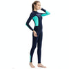 FINDSLINE  Lycra Diving Cloth Female Thin Quick-Dry Waterproof Sunblock Wetsuit, Size: L(Navy)
