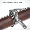 Galux GC501A Acoustic Guitar Pitch Clip Folk Ukulele Metal Clip With Storage Bag, Color: Silver