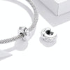 S925 Sterling Silver Rivet Beads DIY Bracelet Necklace Accessories