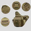 B03 One-Shoulder Messenger Waterproof Oxford Cloth Camera Bag(Brown)