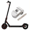 High-density Alloy Steel Electric Scooter Folding Hook for Xiaomi M365 / Pro,Style: Silver+1 Dowel