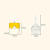 Tinypet Ice Cream Cat Litter Scoop - Yellow & Blue - Hangable