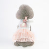 White Rabbit Pet Skirt (L) - Cat & Small Dog Summer Clothes