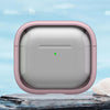 For AirPods 4 TPU Hybrid PC Case with Holder(Pink)