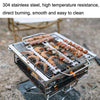 Outdoor Fish Bone Barbecue Steak 304 Stainless Steel Barbecue Stick(Hook Style)