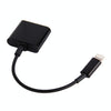 Seiko Edition 30 Pin Female to Male  Charging Cable Adapter, Length: 20cm(Black)