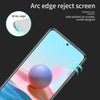 For Xiaomi Redmi Note10 MOFI 9H 3D Explosion-proof Curved Screen Tempered Glass Film(Black)