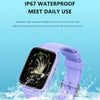 DM60+ 1.83 inch BT5.2 Smart Sport Watch, Support Bluetooth Call / Sleep / Blood Sugar / Blood Oxygen / Temperature / Heart Rate / Blood Pressure Health Monitor(Purple)