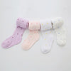 Children Mesh Thin Dance Socks Girls Small Fresh Cotton Pantyhose, Size:24/26(Pink)