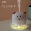 WT-H21 Angel Atomizing Humidifier with Colorful Night Lights, Water Tank Capacity: 200mL(White)