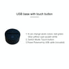 Black Base Creative 3D LED Decorative Night Light, USB with Touch Button Version, Pattern:Wine Barrel