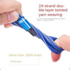 XJ-76 40W 5A 3 in 1 USB to 8 Pin + Type-C + Micro USB Super Flash Charging Cable, Length: 1.18m(Colour)