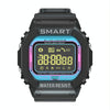 EX16T 1.21 inches LCD Screen Smart Watch 50m Waterproof, Support Pedometer / Call Reminder / Motion Monitoring / Remote Camera(Blue)