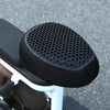 Motorcycle Breathable Massage Waterproof Sun-proof Silicone Seat Cushion(Black)