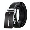 Dandali Casual Men Automatic Buckle Belt Business Soft Leather Pants Band, Length (cm): 125cm(ZD-26)