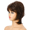 Women Short Hair Wig Full Bangs Chemical Fiber Hair Cover