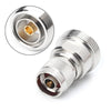 N Male to DIN Female Adapter, 7/16, 50 Ohm RF Coaxial