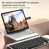 2 in 1 Type-C to USB and Type-C Charging OTG Adapter(Grey)
