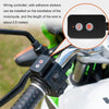 3-inch HD One-key Capture Dual-lens Motorcycle Waterproof Driving Recorder(Black)