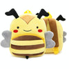 Kids 3D Animal Velvet Backpacks Children Cartoon Kindergarten Toys Gifts School Bags(Bee)