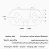 8Bitdo Zero2 Wireless Bluetooth Mini Handle For Switch / Windows / Android / MacOS / Steam / Respeberr(Pink)