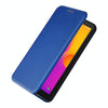 For Alcatel 1B 2022 Carbon Fiber Texture Flip Leather Phone Case(Blue)
