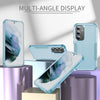 For Samsung Galaxy S25 5G TPU + PC Shockproof Protective Phone Case(Grey Green)