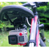 PULUZ Aluminium Alloy Bike Seat Cushion Mount for GoPro Hero12 Black / Hero11 /10 /9 /8 /7 /6 /5, Insta360 Ace / Ace Pro, DJI Osmo Action 4 and Other Action Cameras(Black)