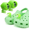 2pcs Plastic Charging Model Cave Shoes Lamp Camping Outdoor Light(Grass Green)
