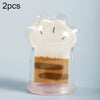 2 PCS Long Cat Claw Wet and Dry Use Puff with Storage Box(02)