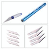 WLXY-9307B Metal Carving Knife Professional Mobile Phone Repair Tool with 8 Blades