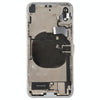 iPhone X Battery Cover Assembly White - Keys, Speaker, Tray