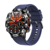 ET482 1.43 inch AMOLED Screen Sports Smart Watch Support Bluetooth Call /  ECG Function(Blue Silicone Band)