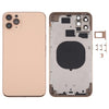 iPhone 11 Pro Max Back Cover Gold - SIM Tray & Lens