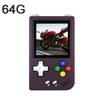 ANBERNIC RG Nano  1.54-Inch IPS Linux System Classic Pocket Retro Game Console 64G 8000 Games(Dark Purple)