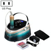 Ice Flower Gradient Rechargeable Low Noise Nail Polishing Machine, Specification: US Plug (Yellow Green)