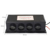 Engineering Vehicle Electric Heater Demister Defroster, Specification:DC 24V 4-hole