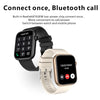 QX7 1.85 inch TFT Screen Smart Watch, Support Bluetooth Call / Hearth Monitoring / 100+ Sports Modes(Black)
