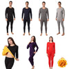 Men Women Gold Velvet Thickened Cold-Proof Thermal Underwear Set, Color: Female Black(XL)