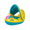 Inflatable Swimming Safety Seat Sunshade Boat Ring for Baby Children, Inflated Size: 72cm x 65cm x 58cm