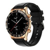 LOANIY E18 Pro Smart Bluetooth Calling Watch with NFC Function, Color: Gold Silicone