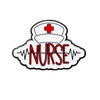 CZ0652-3 Medical Series Metal Badge Alphabetical Nurse Doctor Brooch Alloy Enamel Pins Corsage