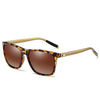 Men Retro Fashion Aluminum Magnesium Frame UV400 Polarized Sunglasses  (Demi Brown + Brown)